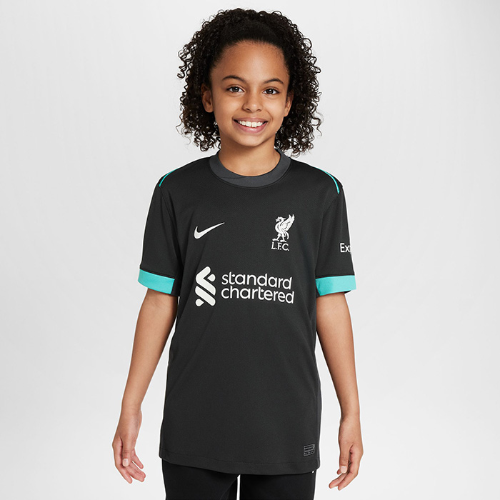 ナイキ リバプール FC 2024/25 スタジアム アウェイ ジュニア Dri-FIT