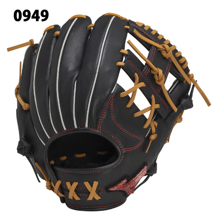 野球 ミズノ 軟式グローブ WILLDRIVE RED AXI 内野手用 mizuno グラブ