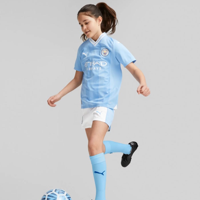 プーマ キッズ マンチェスター シティFC 2023-24 ホーム レプリカ