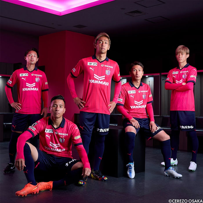 プーマ セレッソ大阪 2023 半袖 1ST ゲームシャツ 清武弘嗣 PUMA