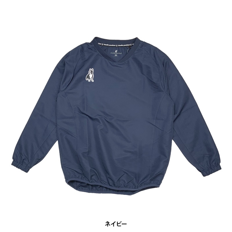 美品】サッカージャンキー 中綿 昇華 ピステ ジャケット L 青