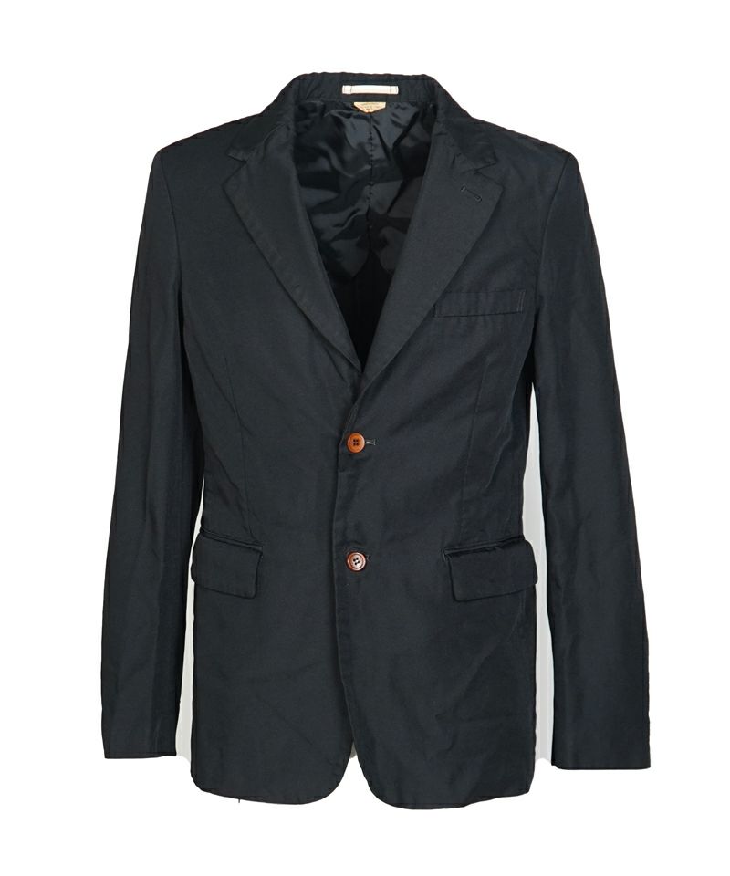 COMME des GARCONS HOMME PLUS＞エステルツイル 製品染加工ジャケット