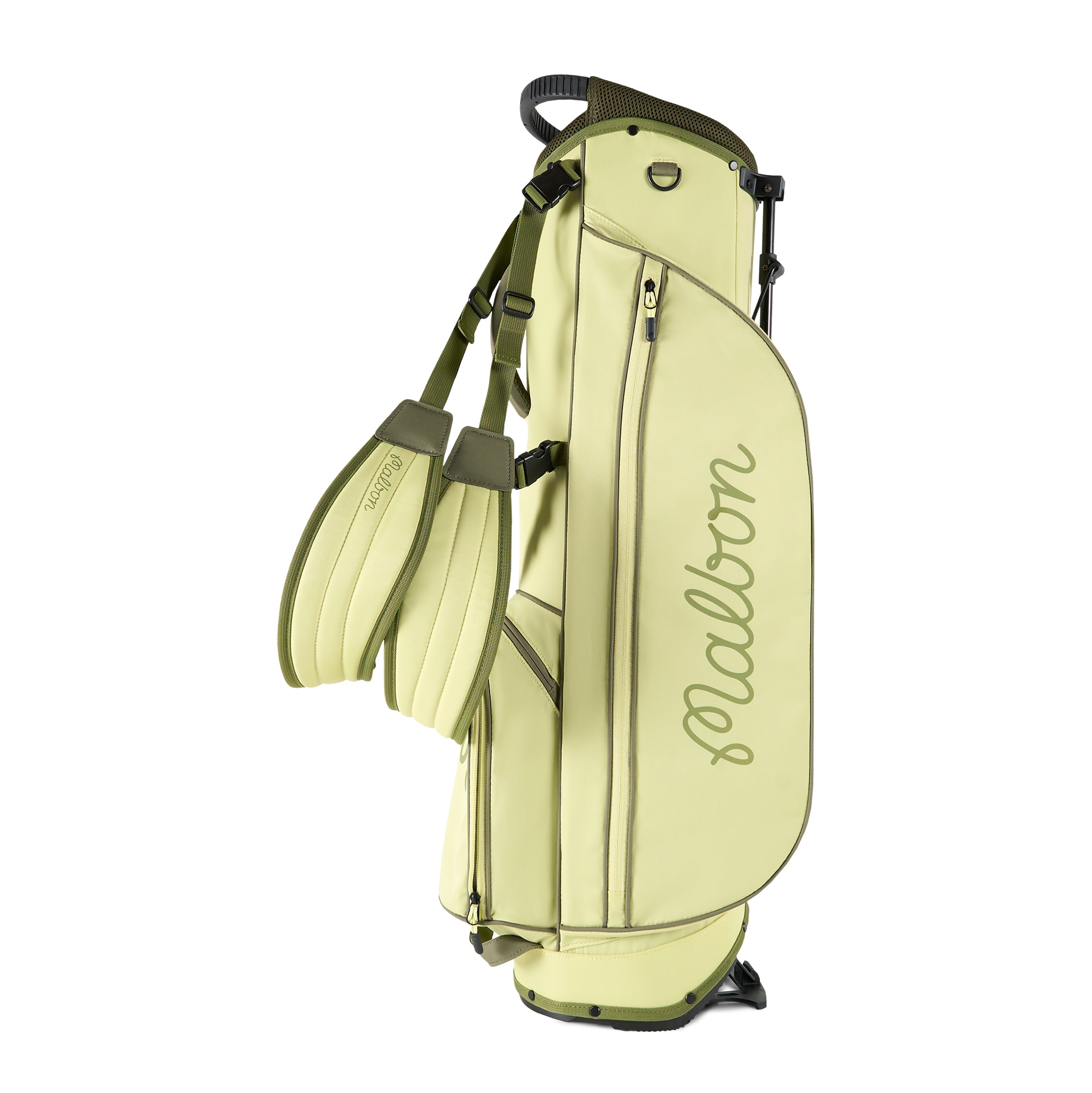 Malbon Golf マルボン キャディバッグ ゴルフバッグ キャスター型