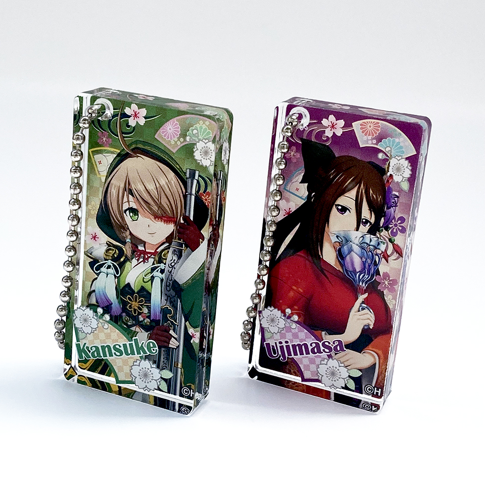 戦国乙女アクリルドミノキーチェーン【カンスケ】 | キュイン萌ーる