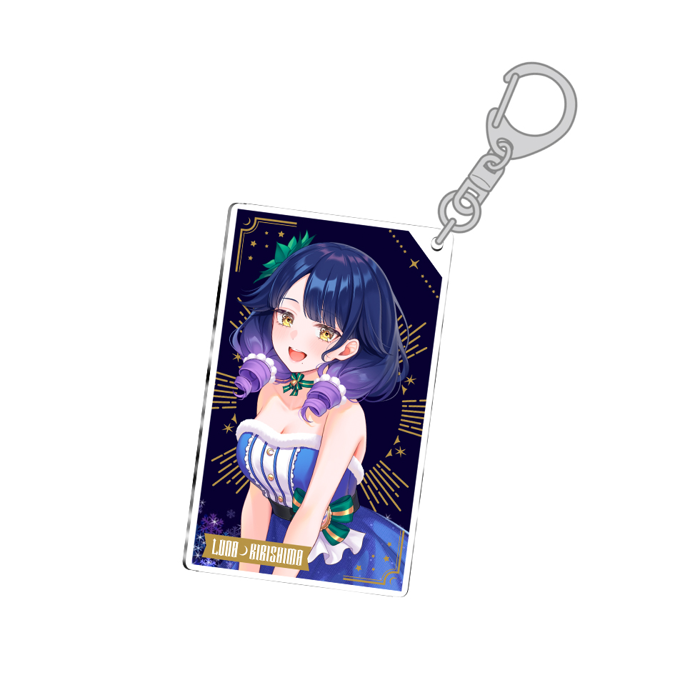 ハルルナ クリスマス2025】アクリルキーホルダー【霧島ルナ】《受注