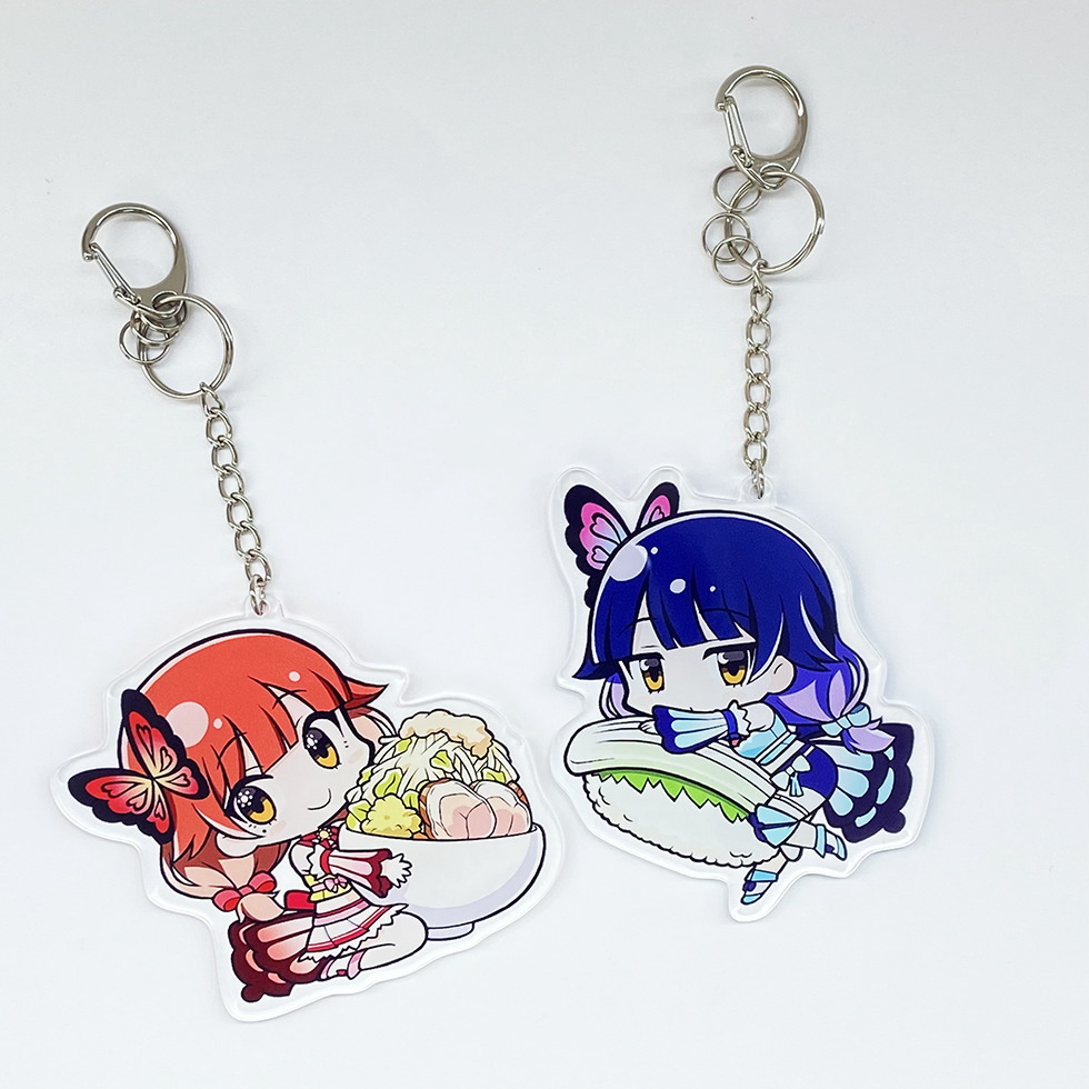 ハルルナ かぎっ娘キーホルダーアクリルVer.【ハル】 | キュイン萌ーる