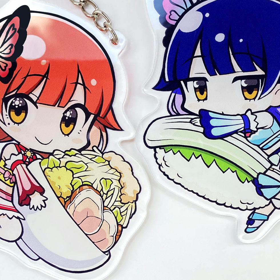 ハルルナ かぎっ娘キーホルダーアクリルVer.【コンプリートセット