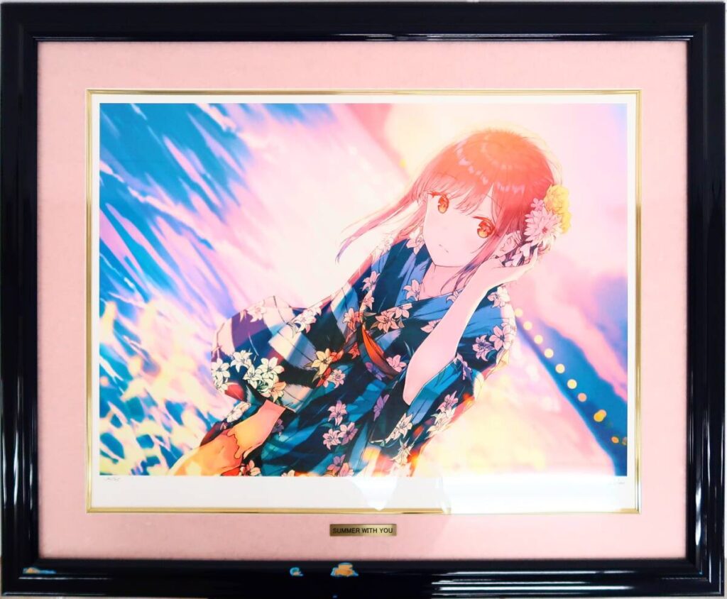 買取しました】Hiten 版画『SUMMER WITH YOU』 | ANIERA MAGAZINE