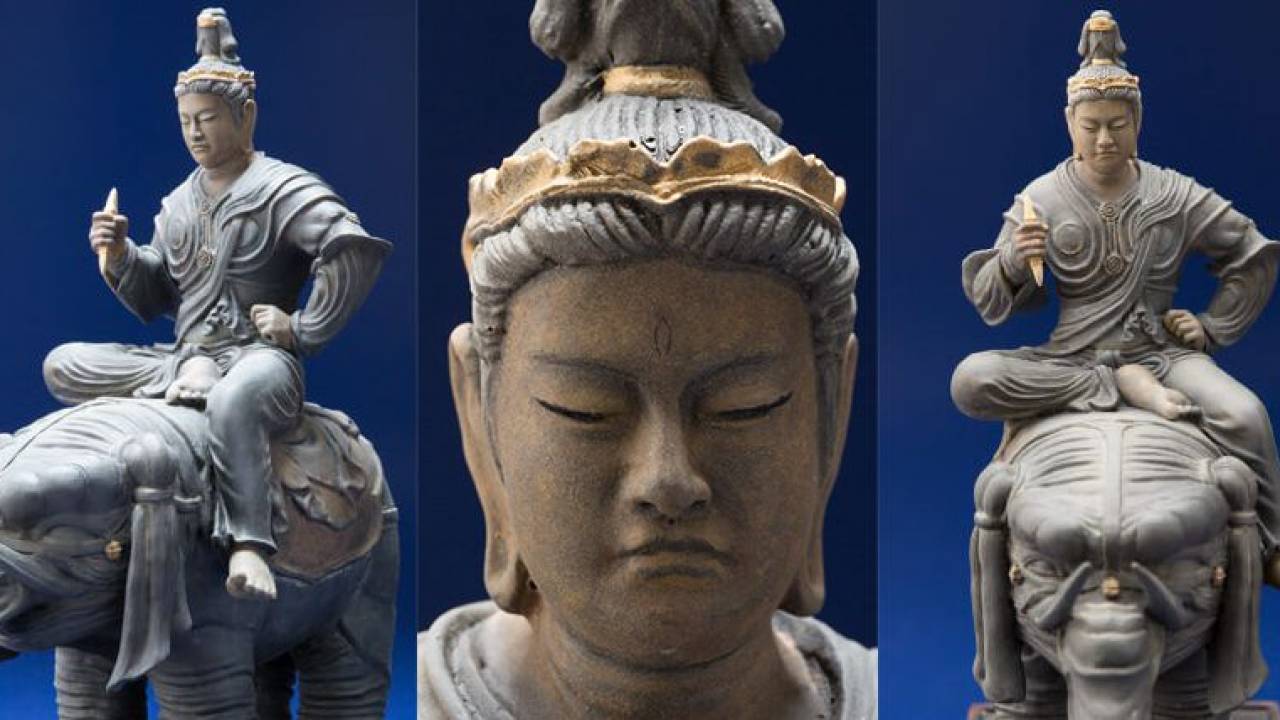 美しく完全再現！国宝 帝釈天像が東寺公認のフィギュアになって登場