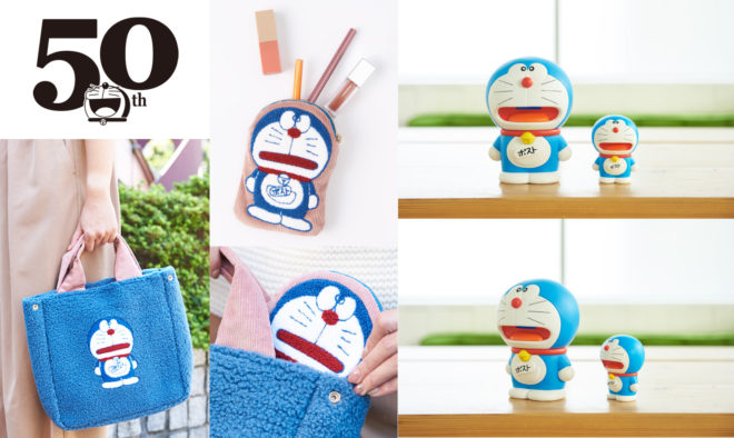 ひみつ道具「代用シール」でポストになっちゃったドラえもんがモチーフ