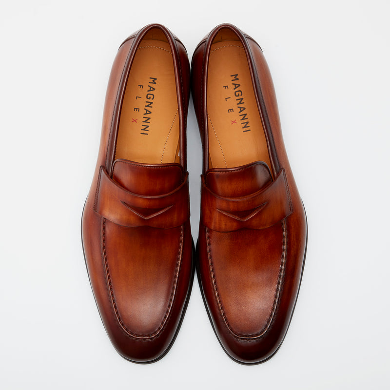 FLEX コインローファー ダークブラウン | 21482 DBR – MAGNANNI