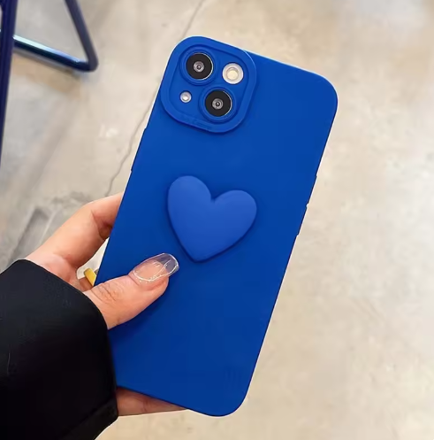 Love Heart 可愛い 高品質ソフトシリコン仕様4色 iPhone用ケース