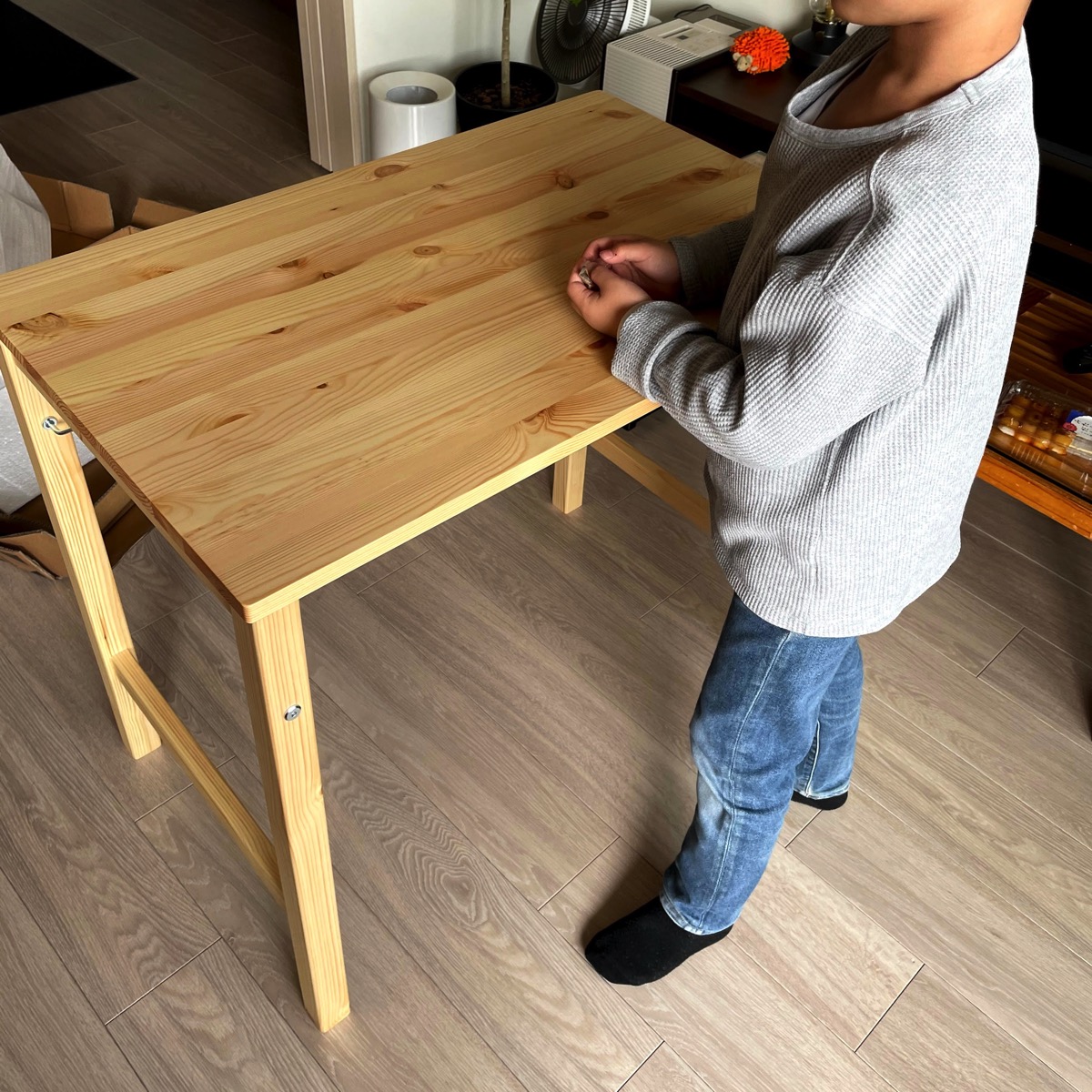 なかSale L1 無印良品 パイン材無垢 折りたたみ式 デスク 楽天市場