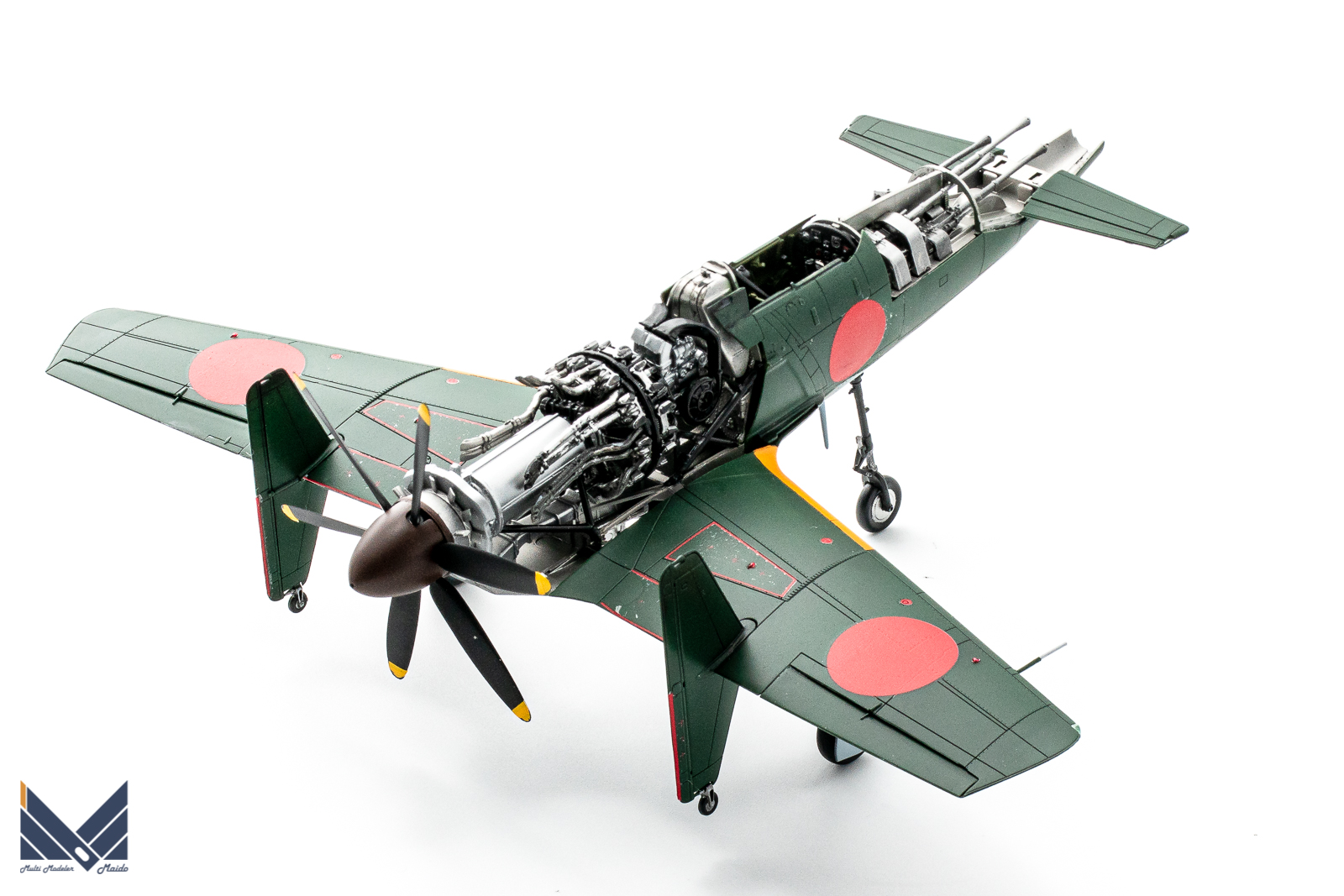プラモデル完成機 1/48 震電(ジェット化) 震電改」の幻のジェット機