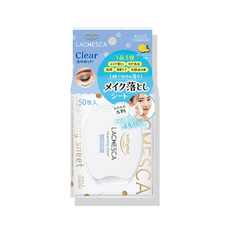 ソフティモ ラチェスカ 水クレンジングシートN クリア