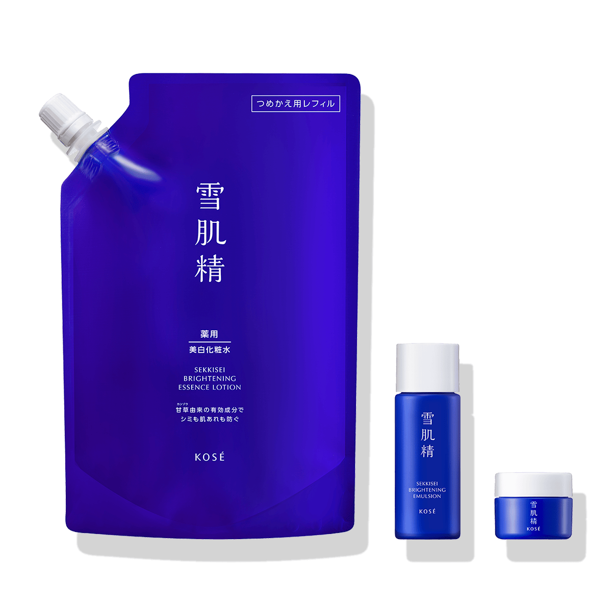 薬用雪肌精 ブライトニング エッセンス ローション つめかえ用キット