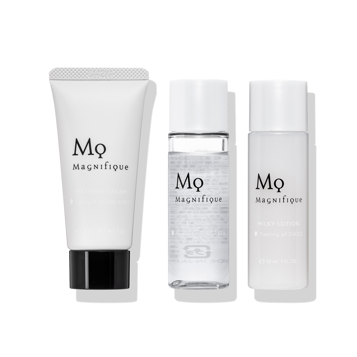 マニフィーク 3ステップ スキンケア トラベルセット