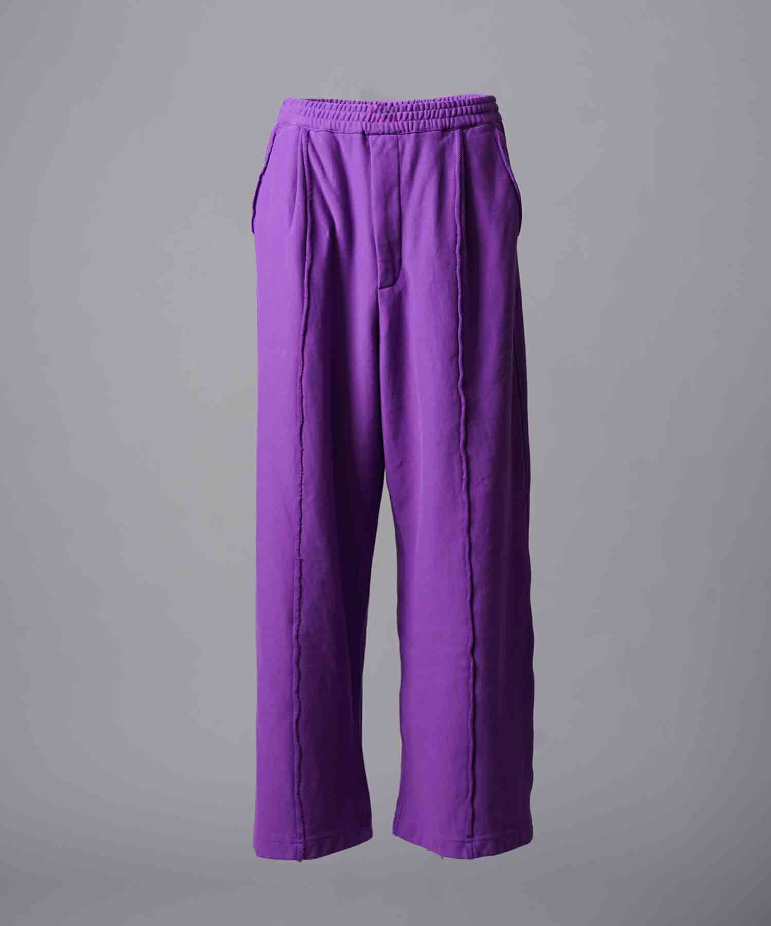 Crush Sweat Prime-Wide Pin tuck Easy Pants