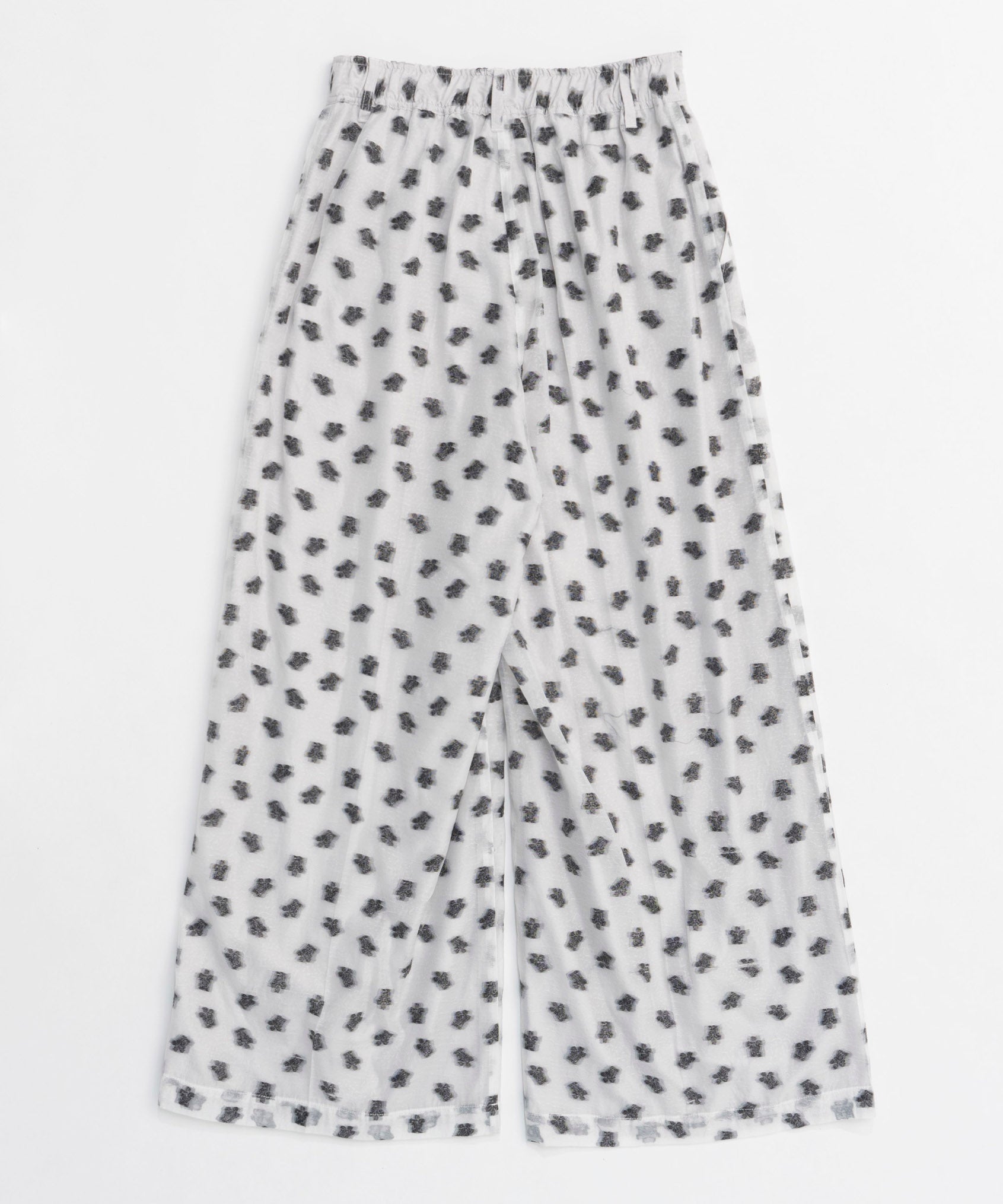SALE】Sheer Jacquard Easy Pants