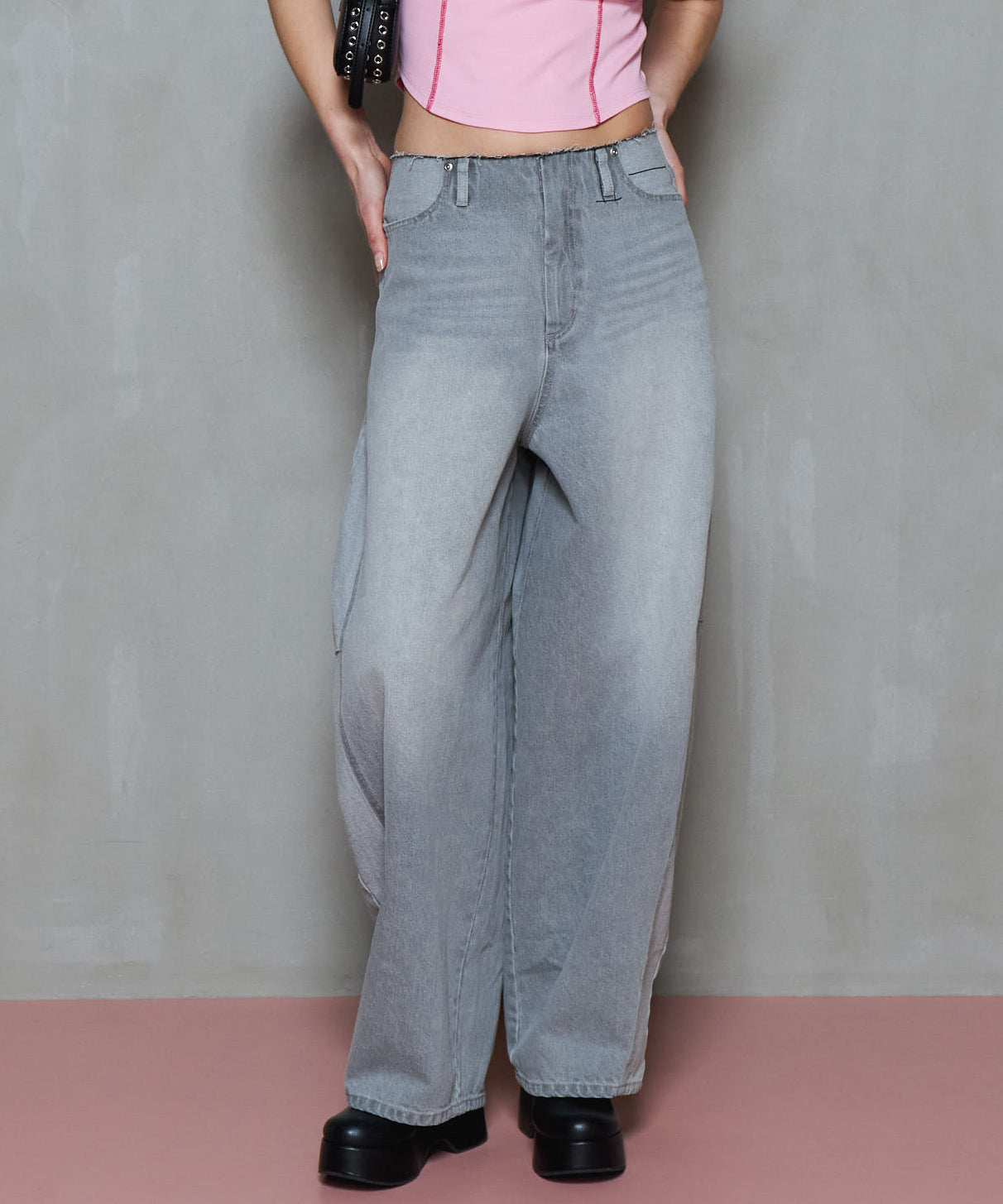 Curve Denim Pants