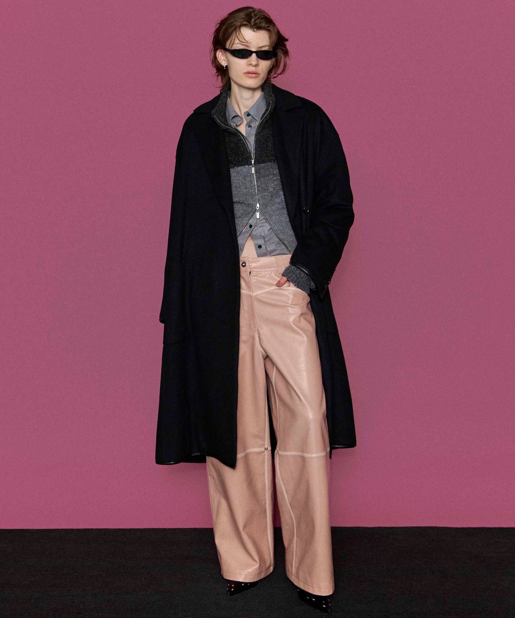 SALE】Cashmere Beaver Chester Coat
