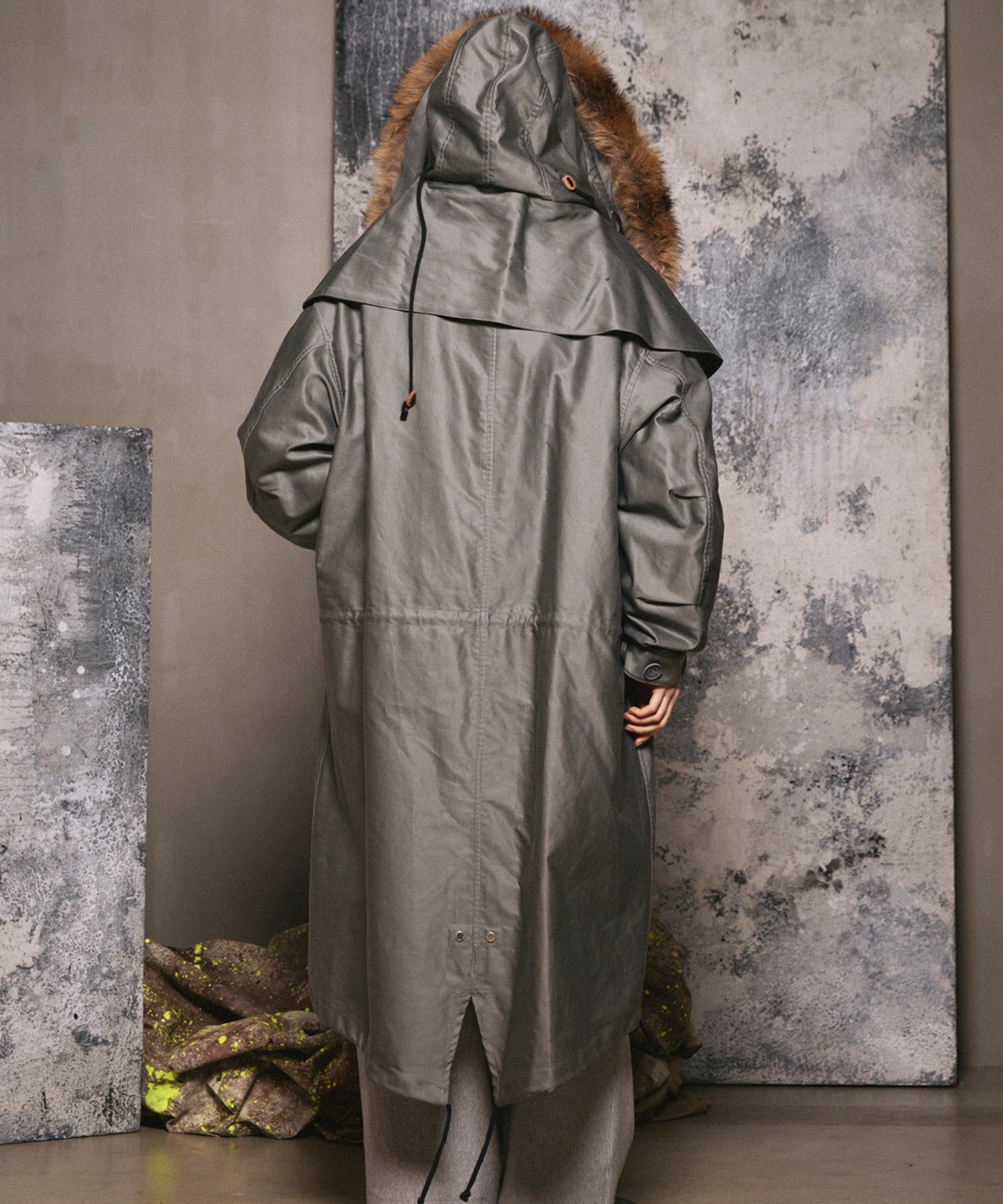 Prime-Over M-65 Mods Coat Combined With MA-1 Flight Jacket