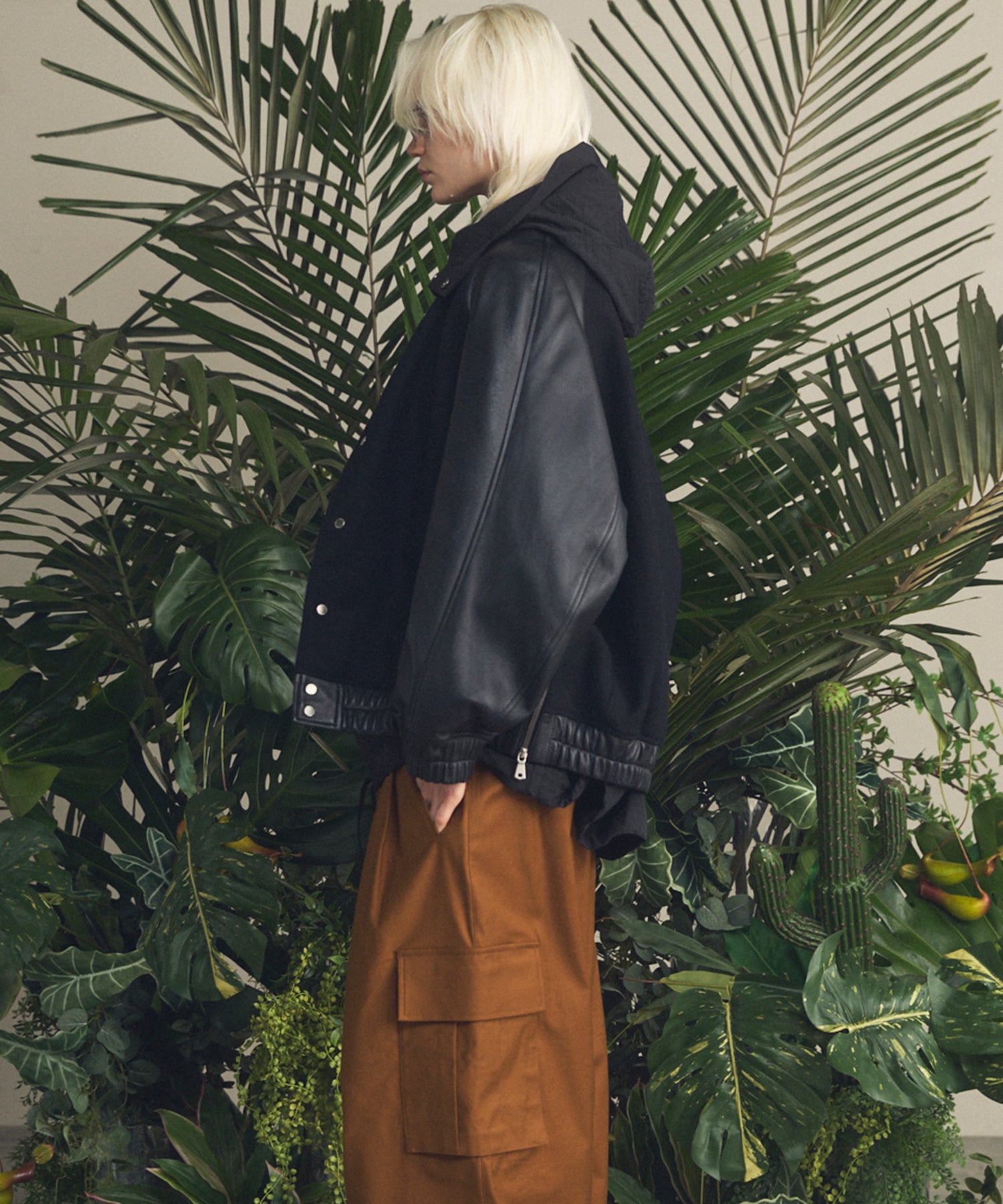 ジャケット・アウター M&M HEAVY MELTON STADIUM JACKET M M&M HEAVY