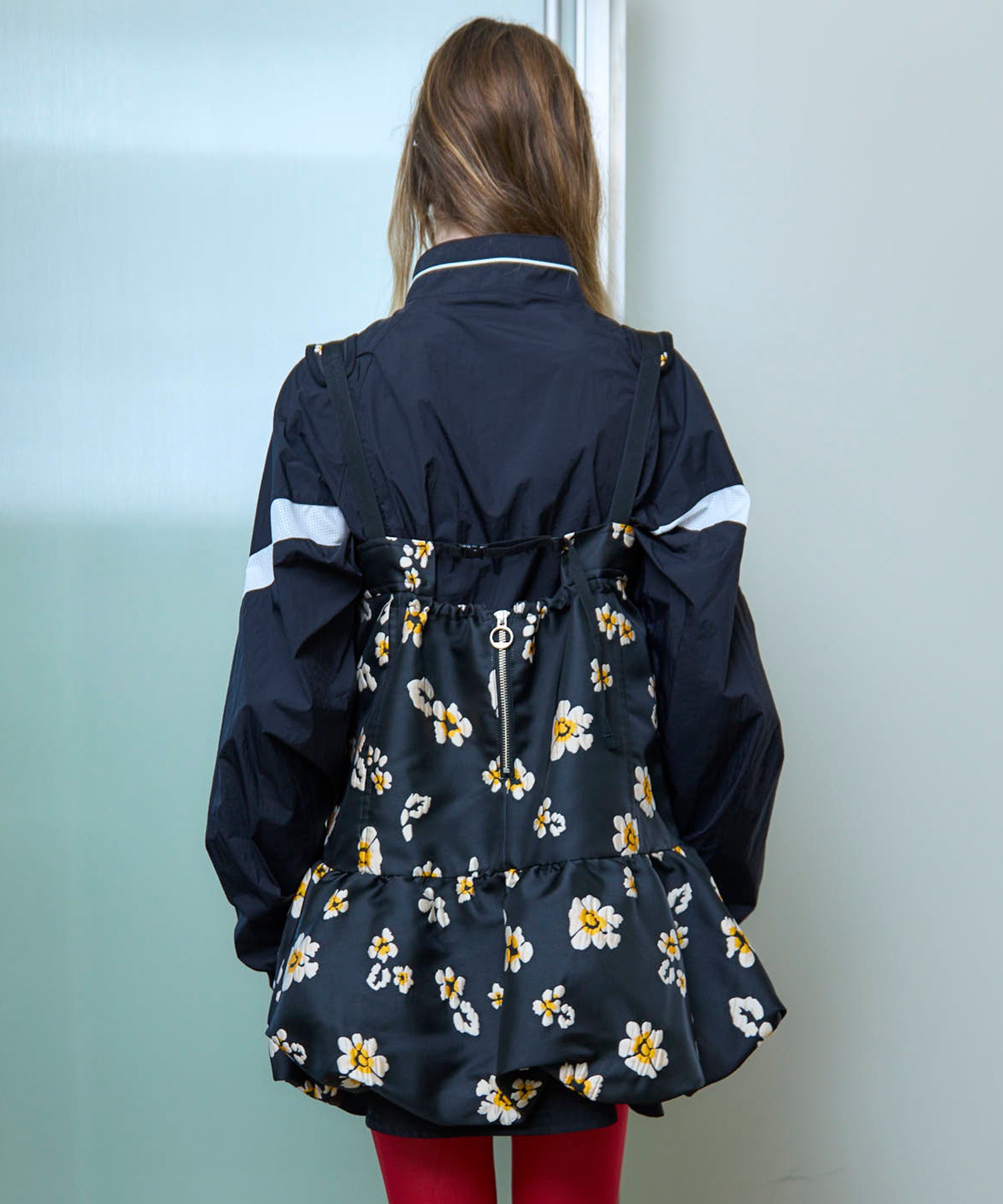 SALE】Jacquard Balloon Tunic