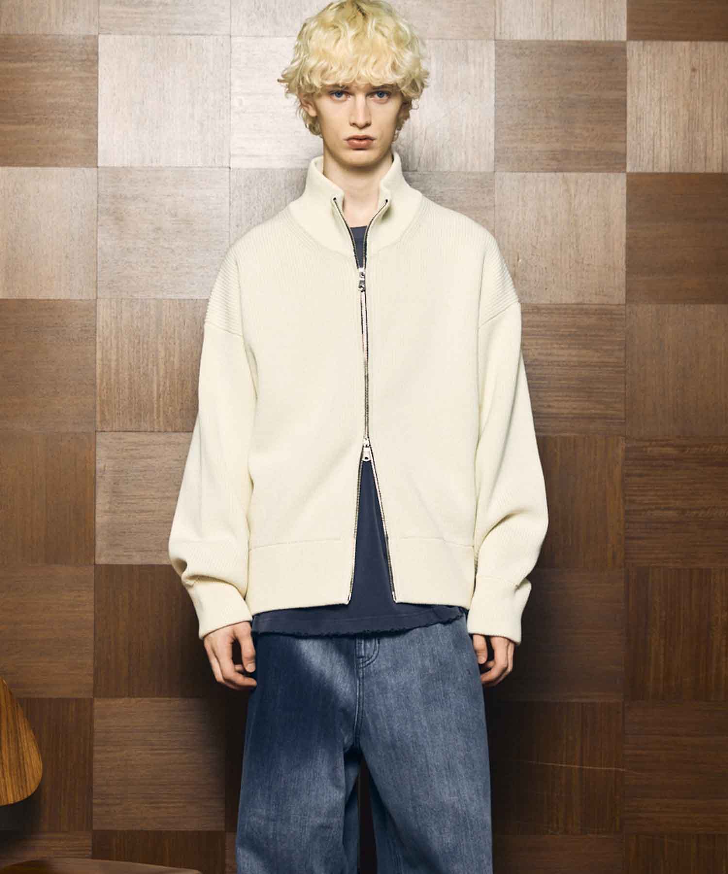 Prime-Over Drivers Zip Knit