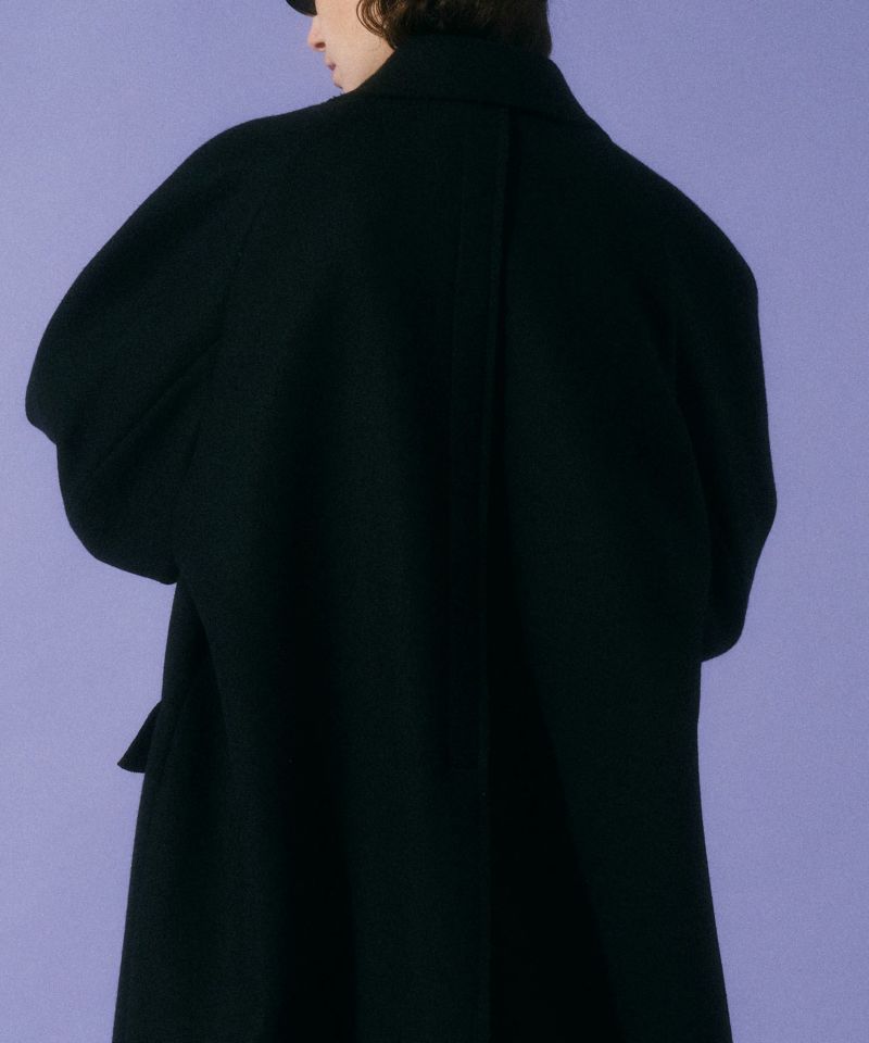 SALE】Super140 Melton Double Coat
