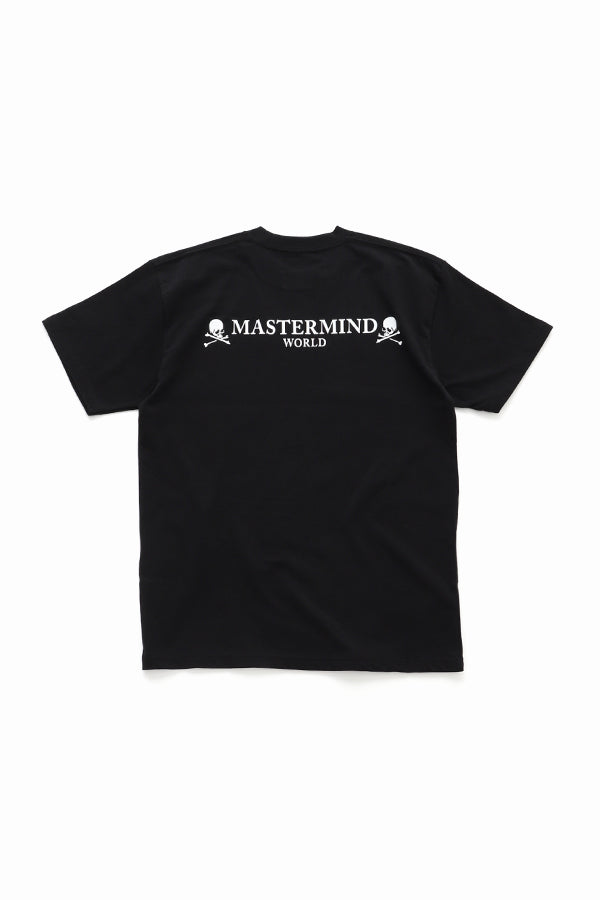 NEW ERA PERFORMANCE × MASTERMIND WORLD SS TEE SKULL LOGO
