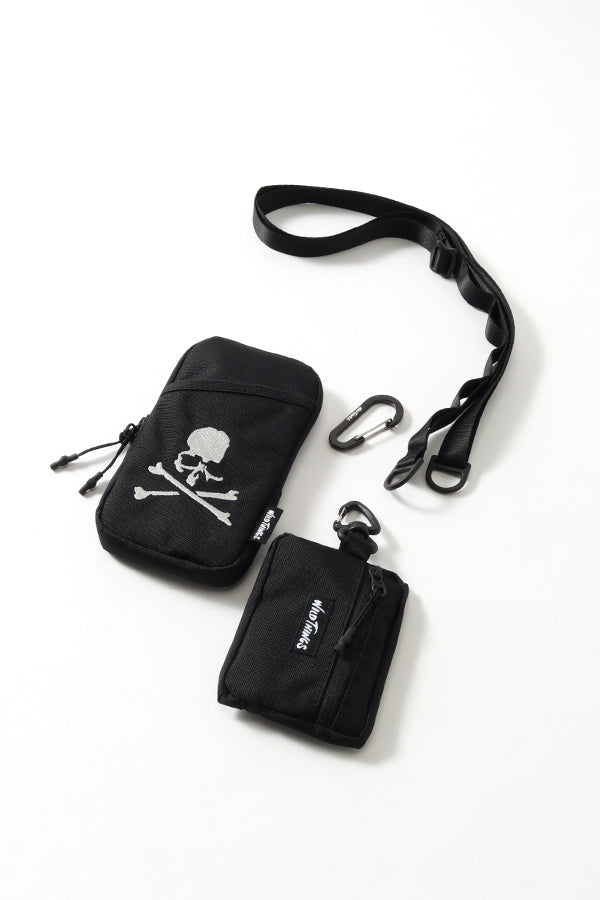 WILD THINGS × mastermind JAPAN POLY CORDURAUTILITY STRAP POUCH