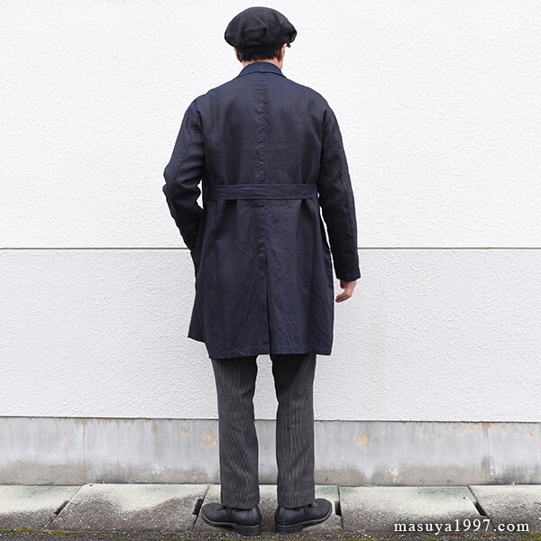 DjangoAtour “DA maquignon indigolinen coat” | MASUYA