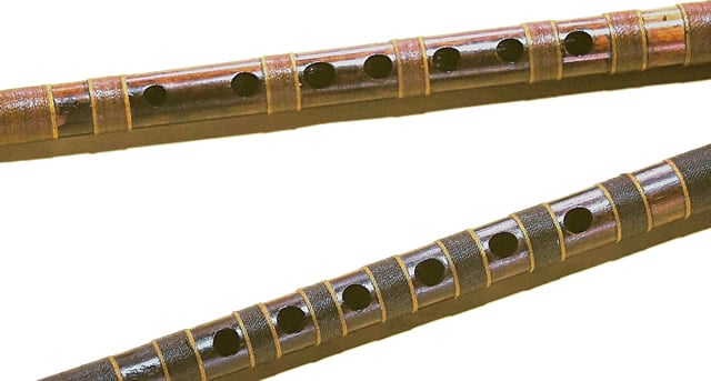 篠笛 四本調子G#管 CMR4-42 唄物 ドレミ調 天地糸巻 竹笛