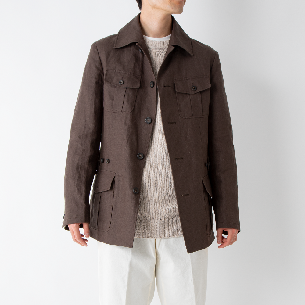 Cordings Irish Linen Safari Jacket | ニュース – MASHIMO＆CO.,LTD
