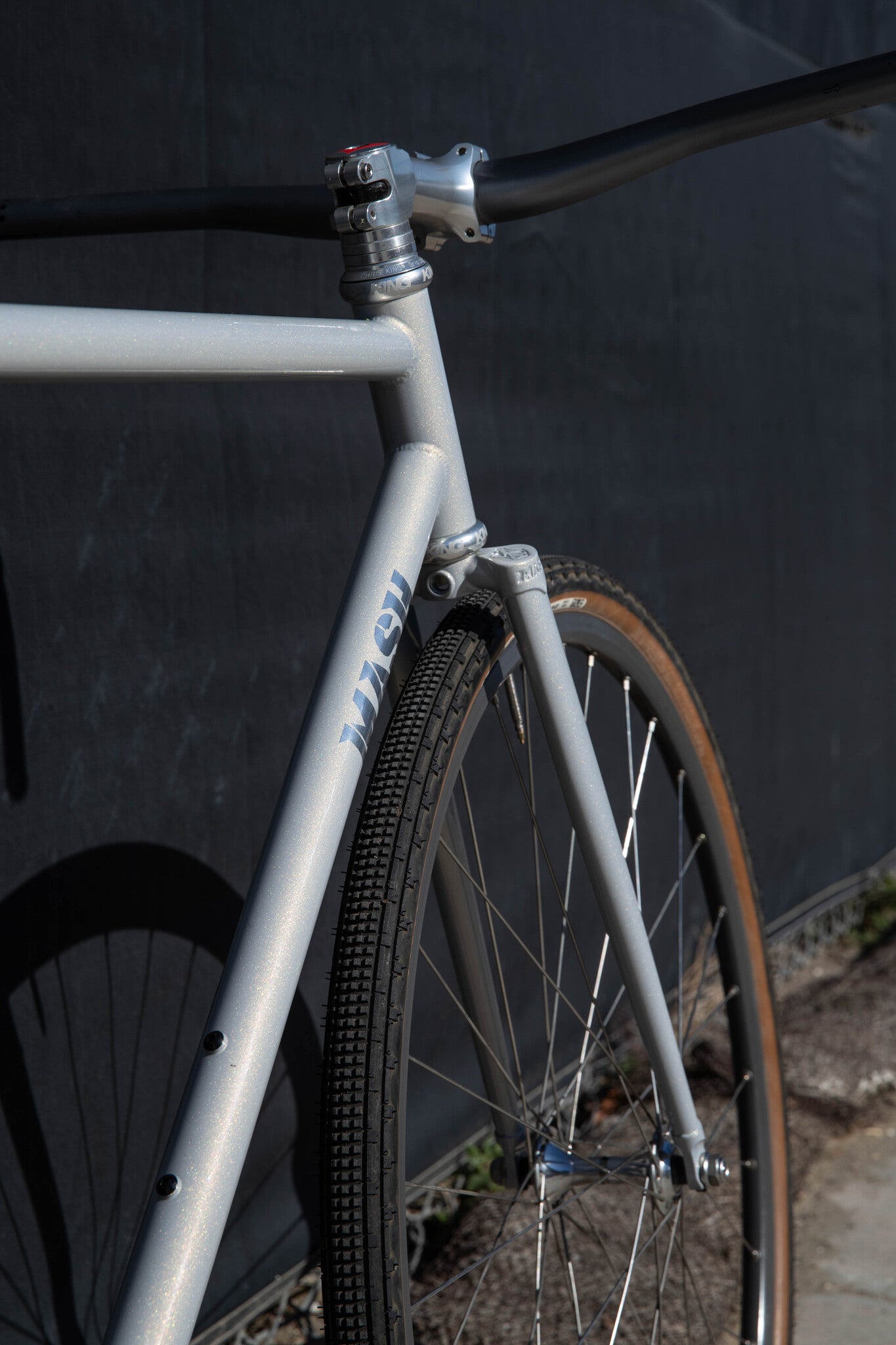 MASH Steel Frameset Pearl Fog – MASH SF