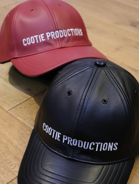 COOTIE 「Leather 6 Panel Cap」 レザー 6パネルキャップ