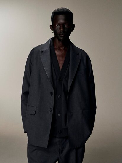 COOTIE 「T/W Saxony Single Breasted Jacket」 シングルブレスト
