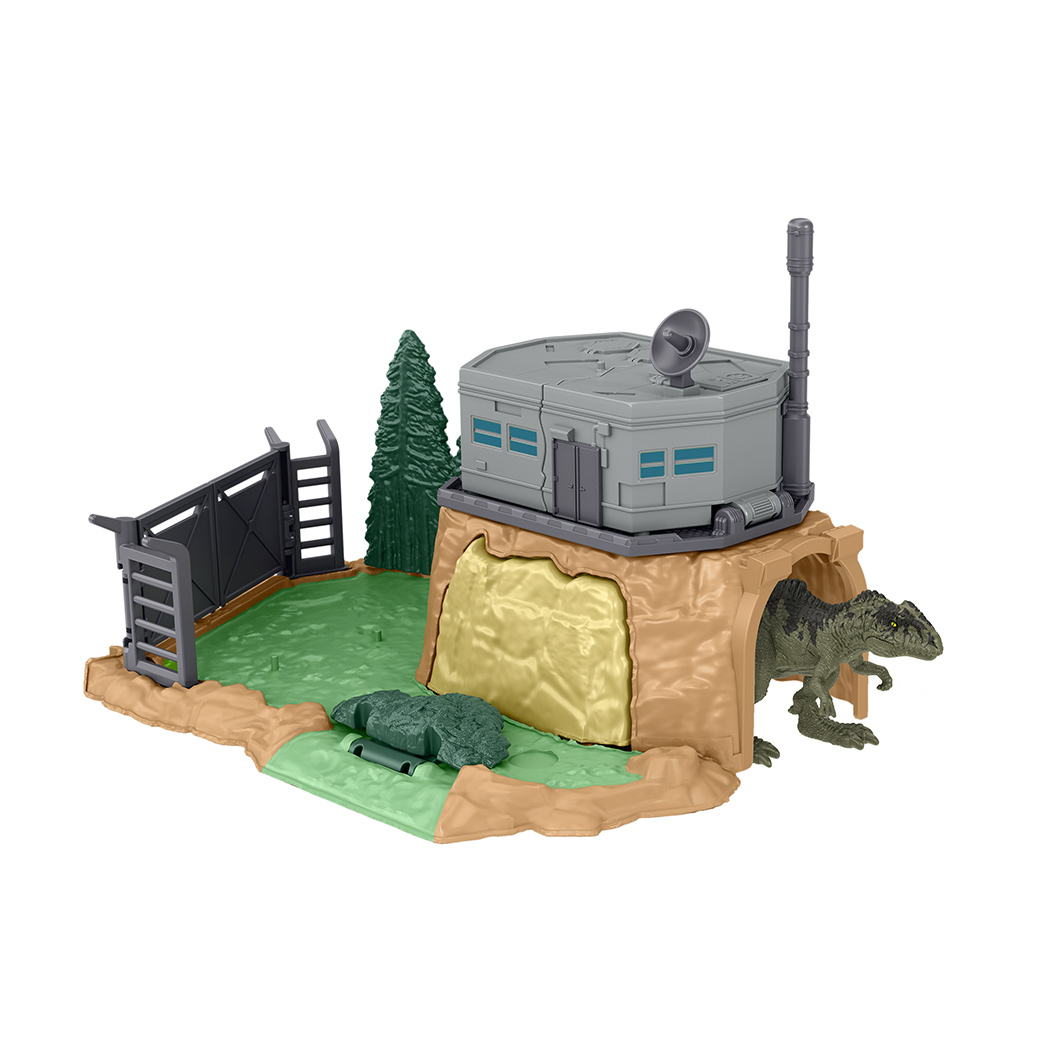 ジュラシック・ワールド ミニフィギュアプレイセット 大暴れ！ギガノト