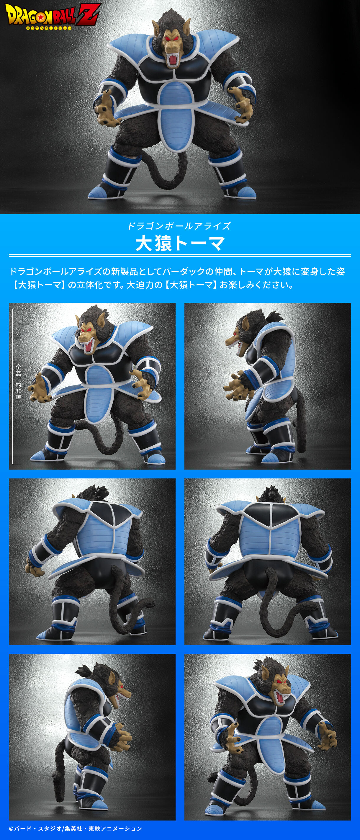 ドラゴンボール アライズ 大猿バーダック 通販限定特典付き セリパ