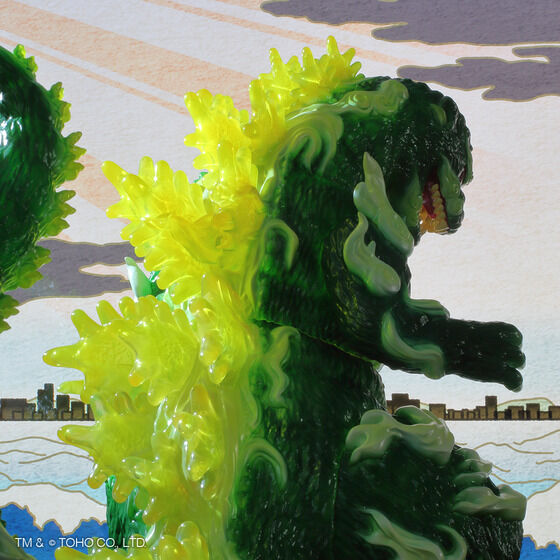 VINYL ART】GVA-BC ゴジラ1995 Frog Tree 浮世ノ絵（翠） | 商品 | P