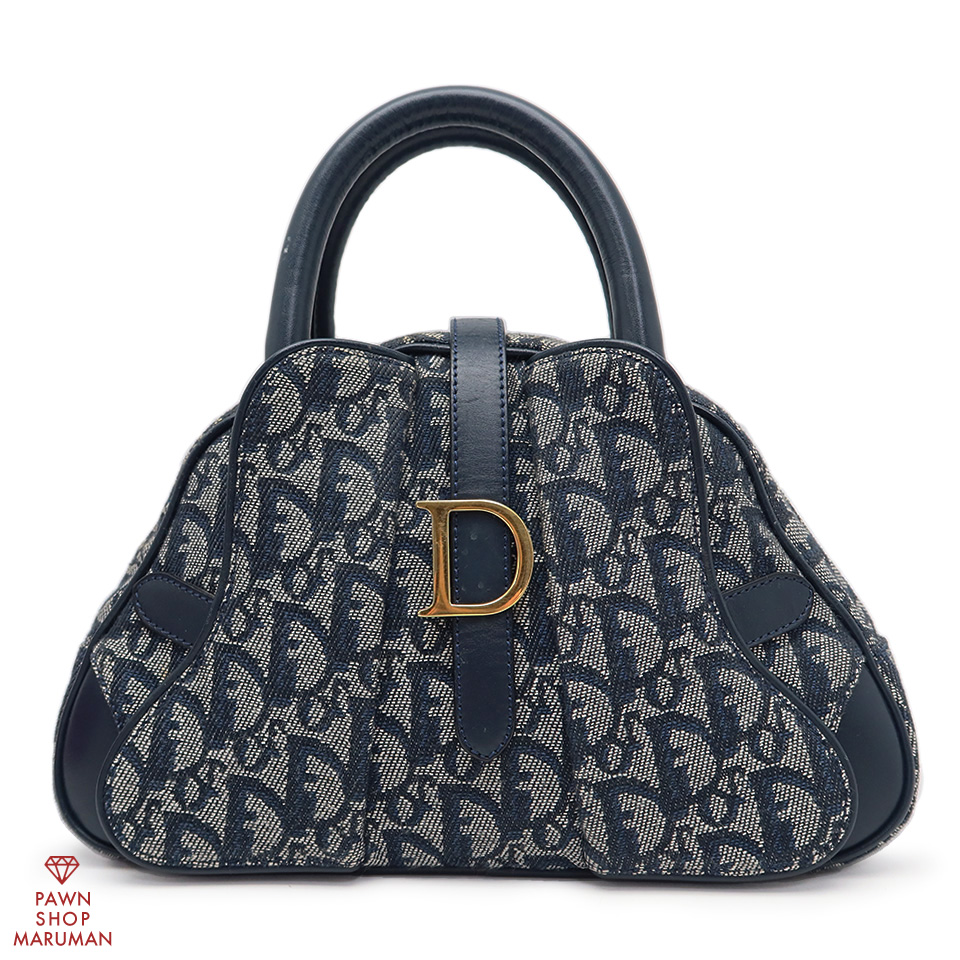 クリスチャン ディオール トロッター ダブルサドルミニ ハンドバッグ