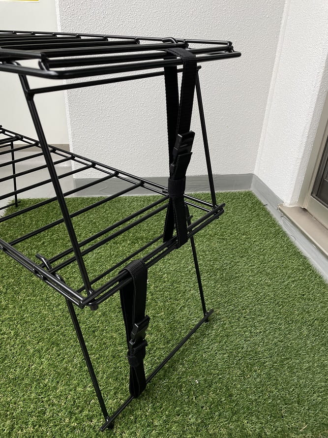 HangOut(ハングアウト)クランクスタッキングラックとテーブルを
