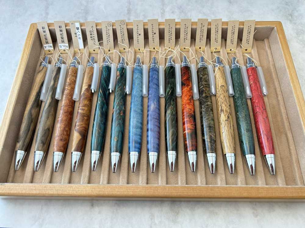 富士瘤クラフト】木軸ボールペン＆木軸シャープペン 各種取り揃えてい