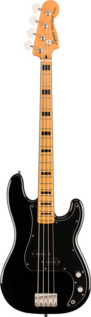 Squier Classic Vibe '70s Precision Bass - Maple Fingerboard, Black