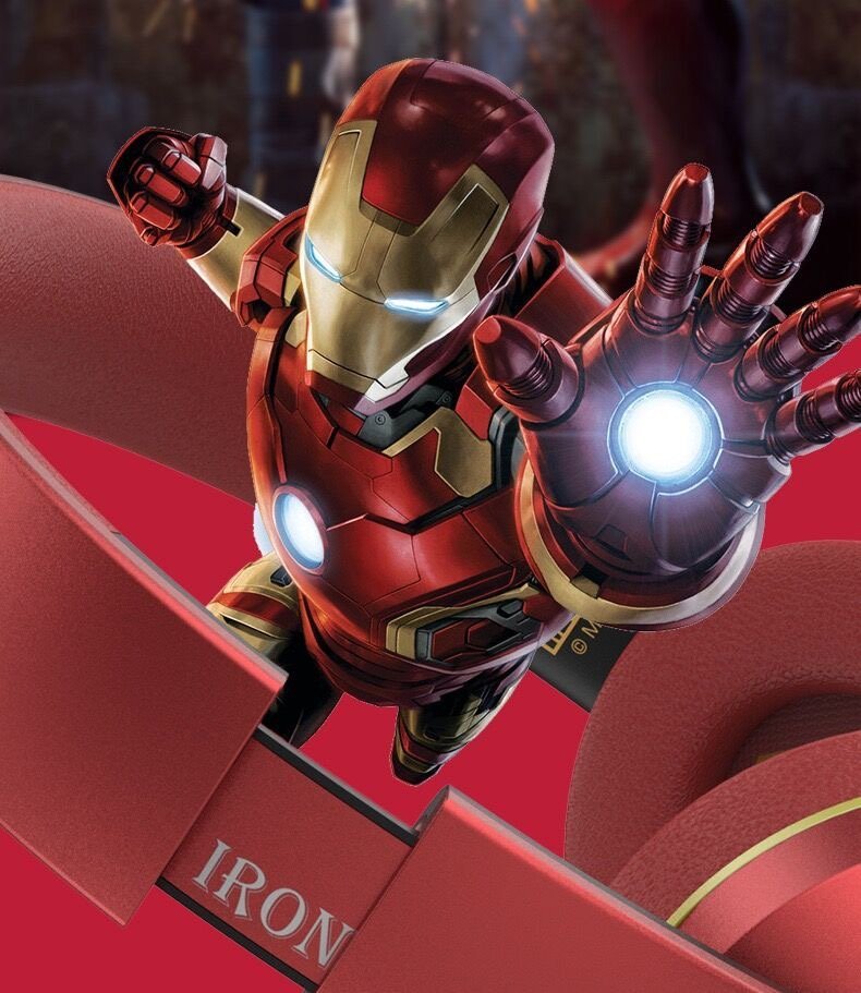 Marvel Foldable Wireless Headset - Iron Man -
