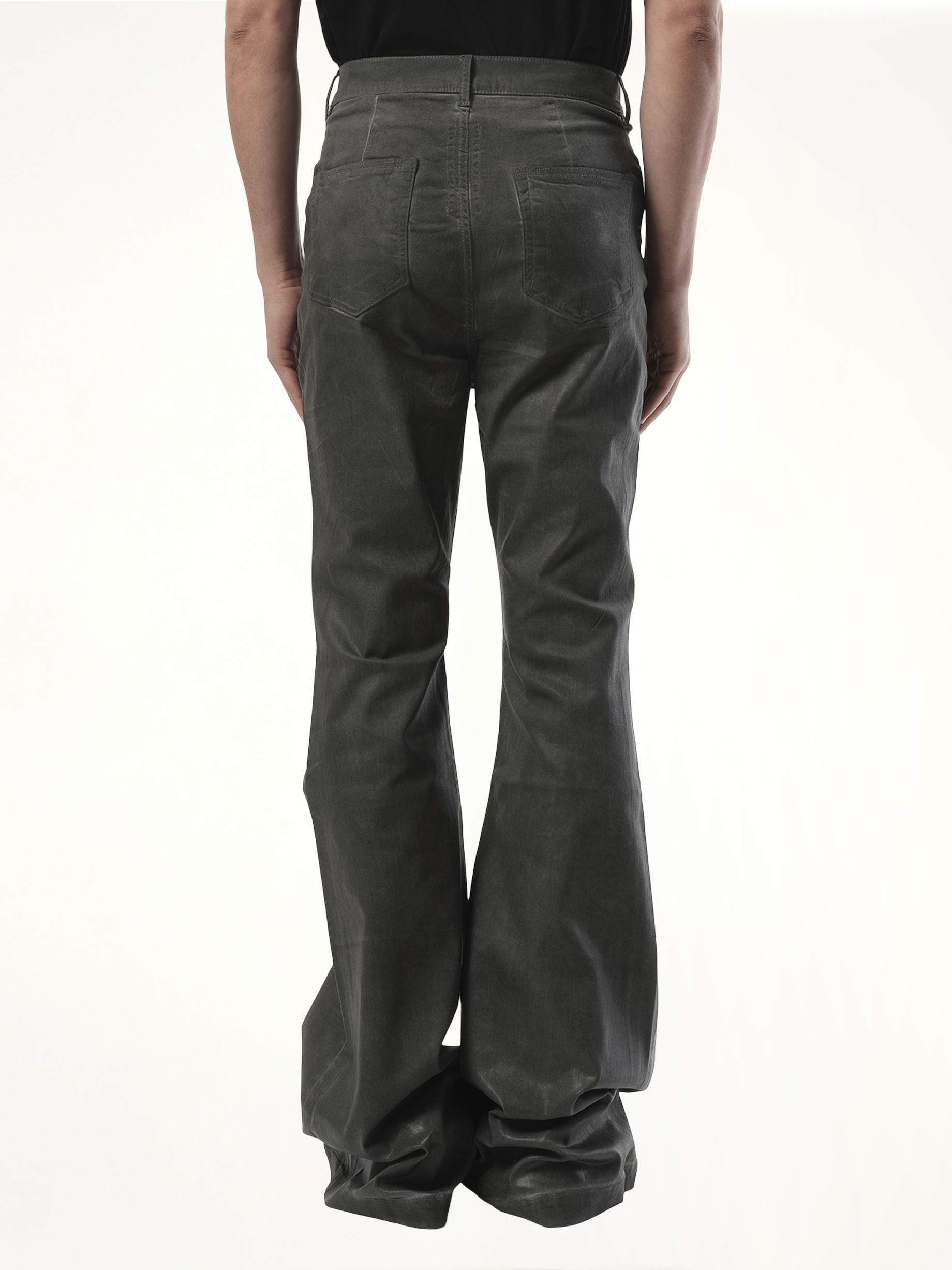 RICK OWENS DRKSHDW Bolan Bootcut in Dark Dust | MARAIS