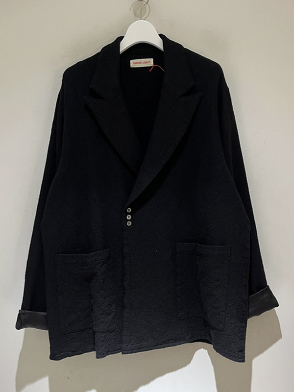 barbell object（バーベルオブジェクト） wool coat（ウールコート