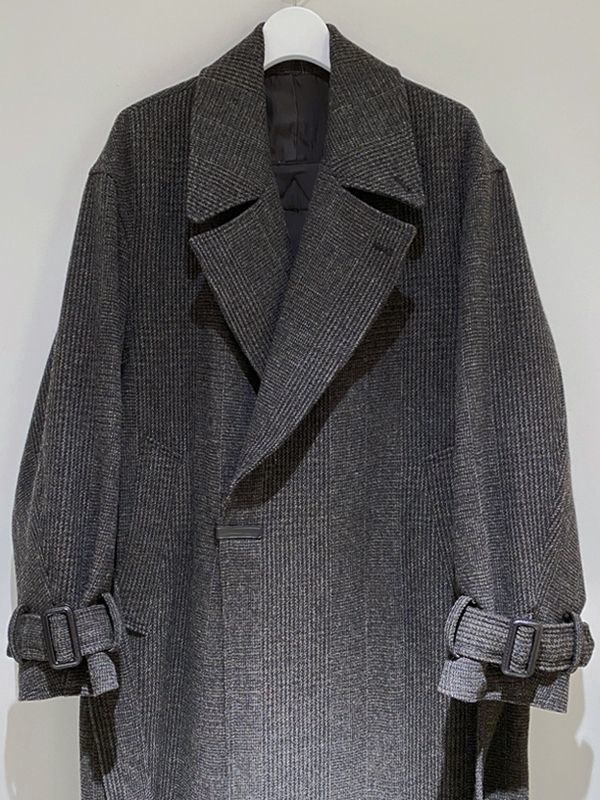 YOKE（ヨーク） シェットランドウールダブルブレステッドオーバー