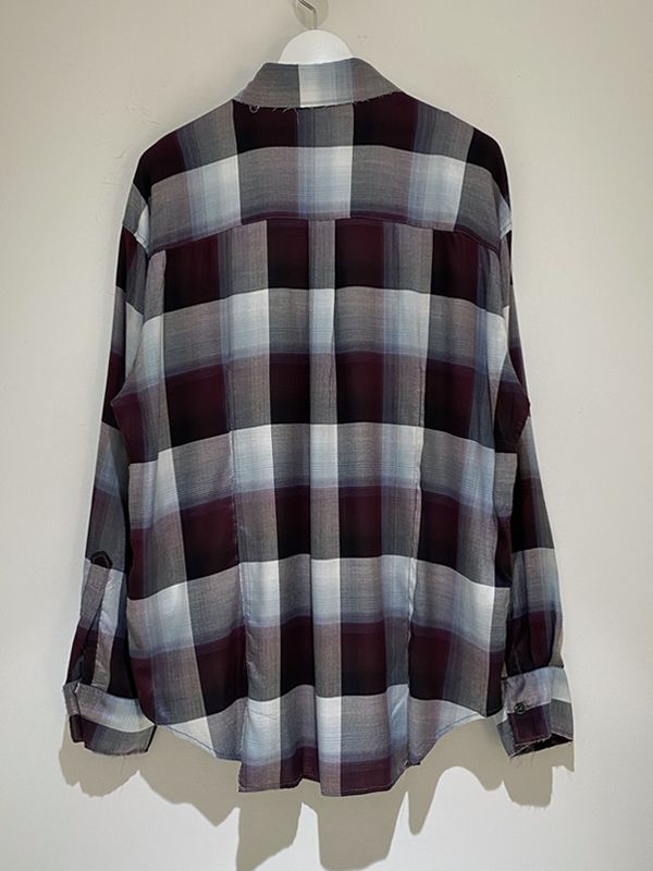 UNUSED × SUGARHILL（アンユーズド×シュガーヒル） オンブレチェック